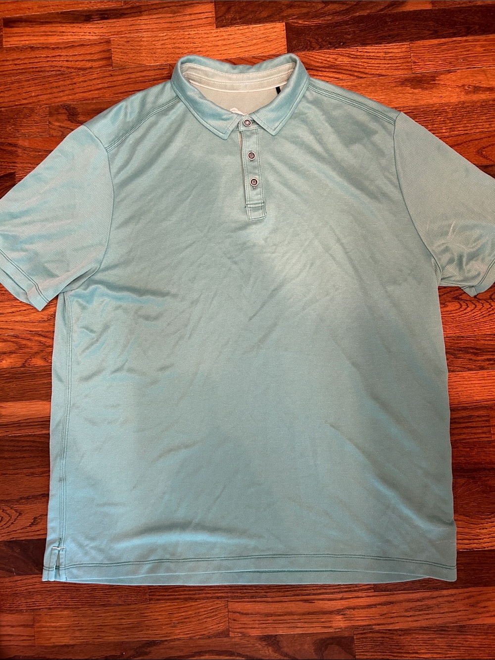 Tommy Bahama Light Blue Short-Sleeve Polo